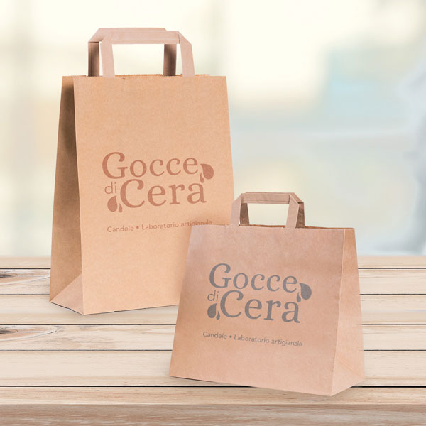 Grafica packaging - Gocce di cera